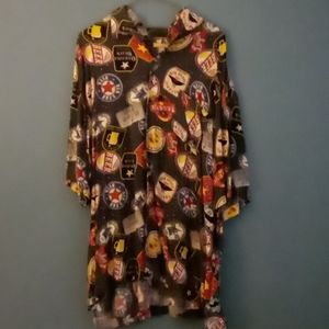 Men's Vintage Beer Button Down